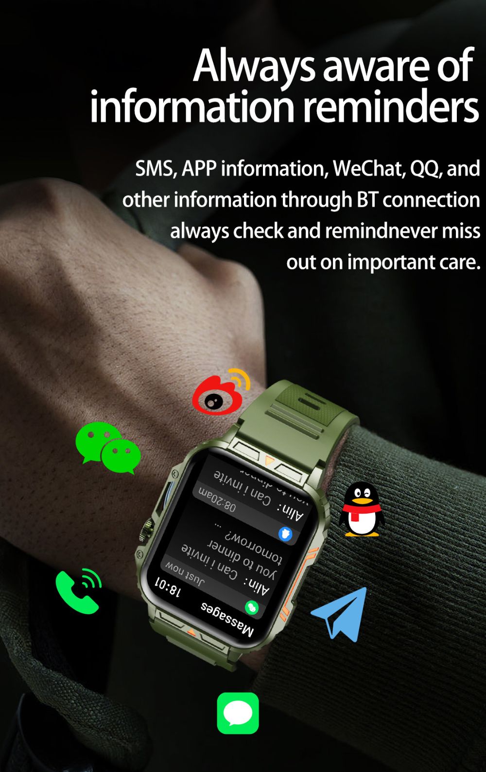 Smartwatch V81