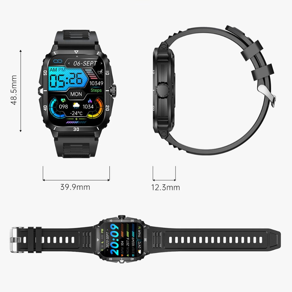 Smartwatch V71 - Negru