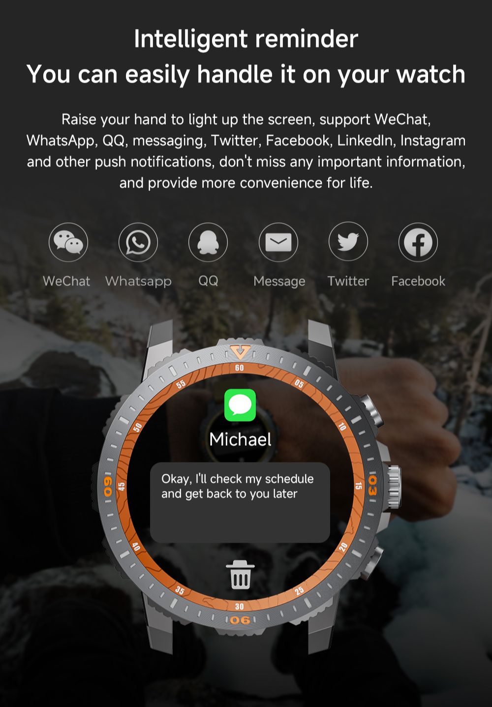 Smartwatch V313 - Verde