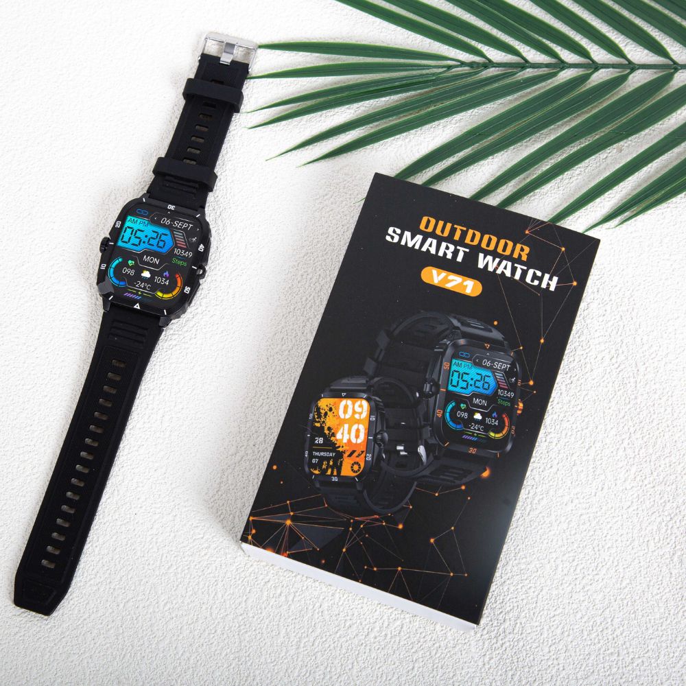 Smartwatch V71 - Negru