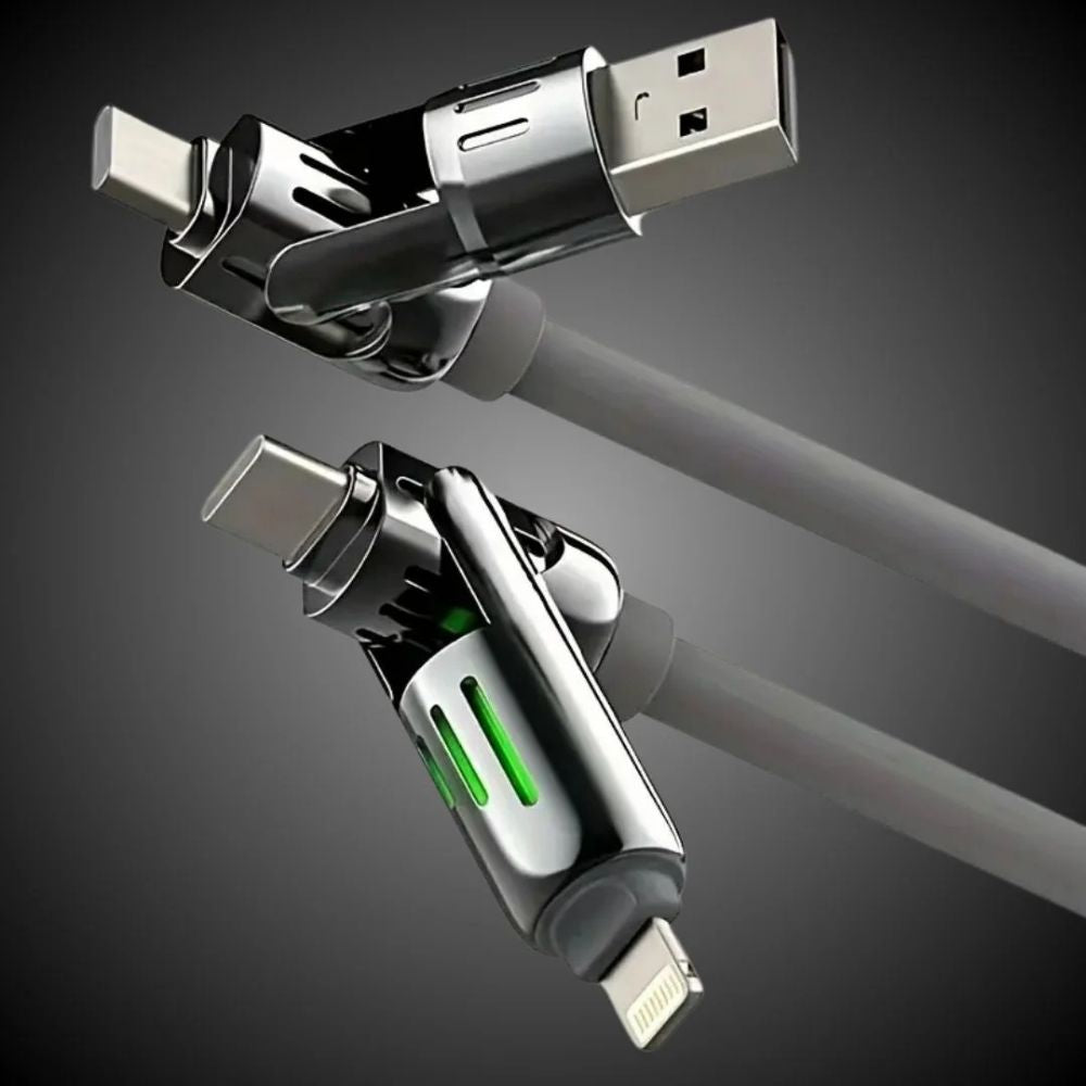Cablu Universal 4-in-1 Multi USB, TypeC, Lightning, lungime 1.5 m