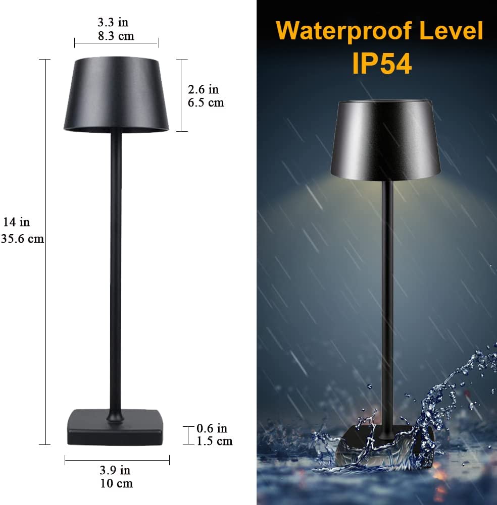 A104 Lampa LED Candia Negru