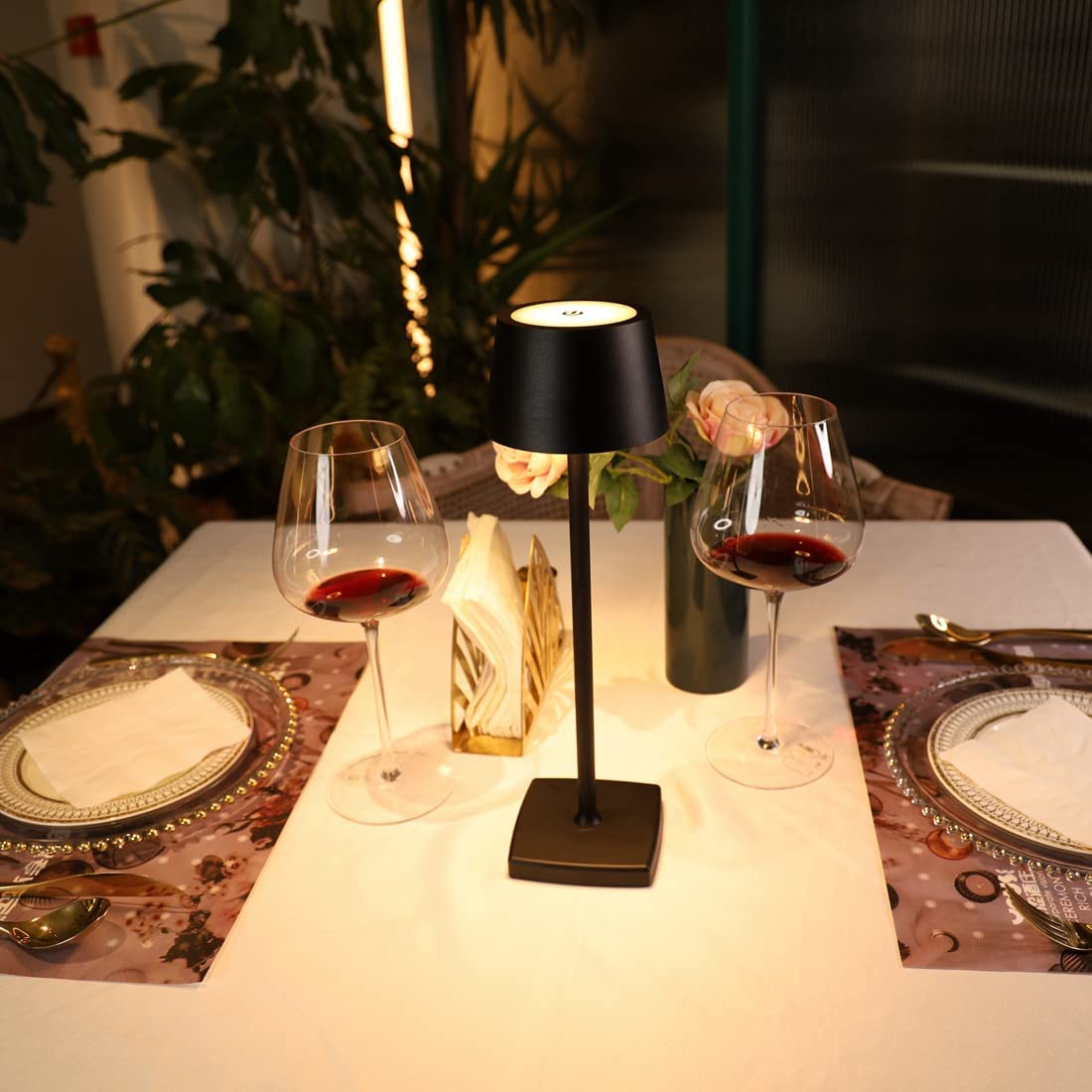 A104 Lampa LED Candia Negru