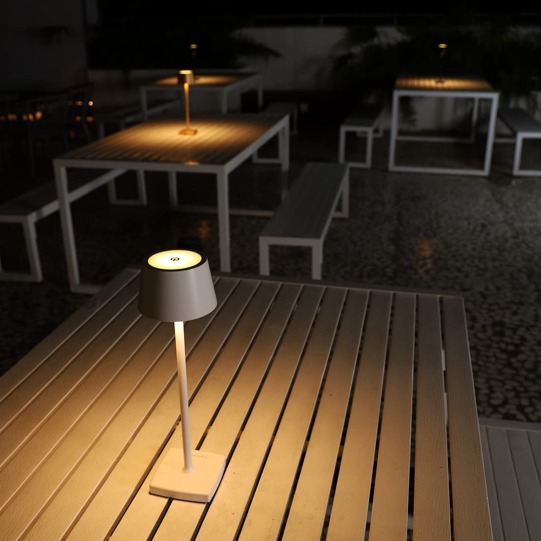 A105 Lampa LED Candia Alb