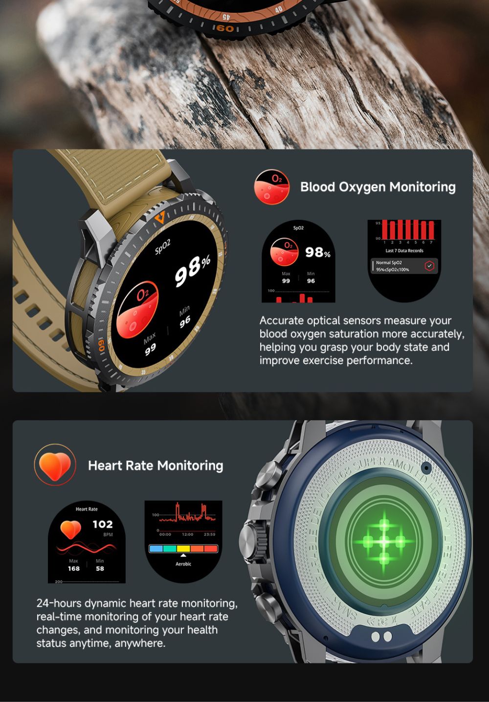 Smartwatch V313 - Verde