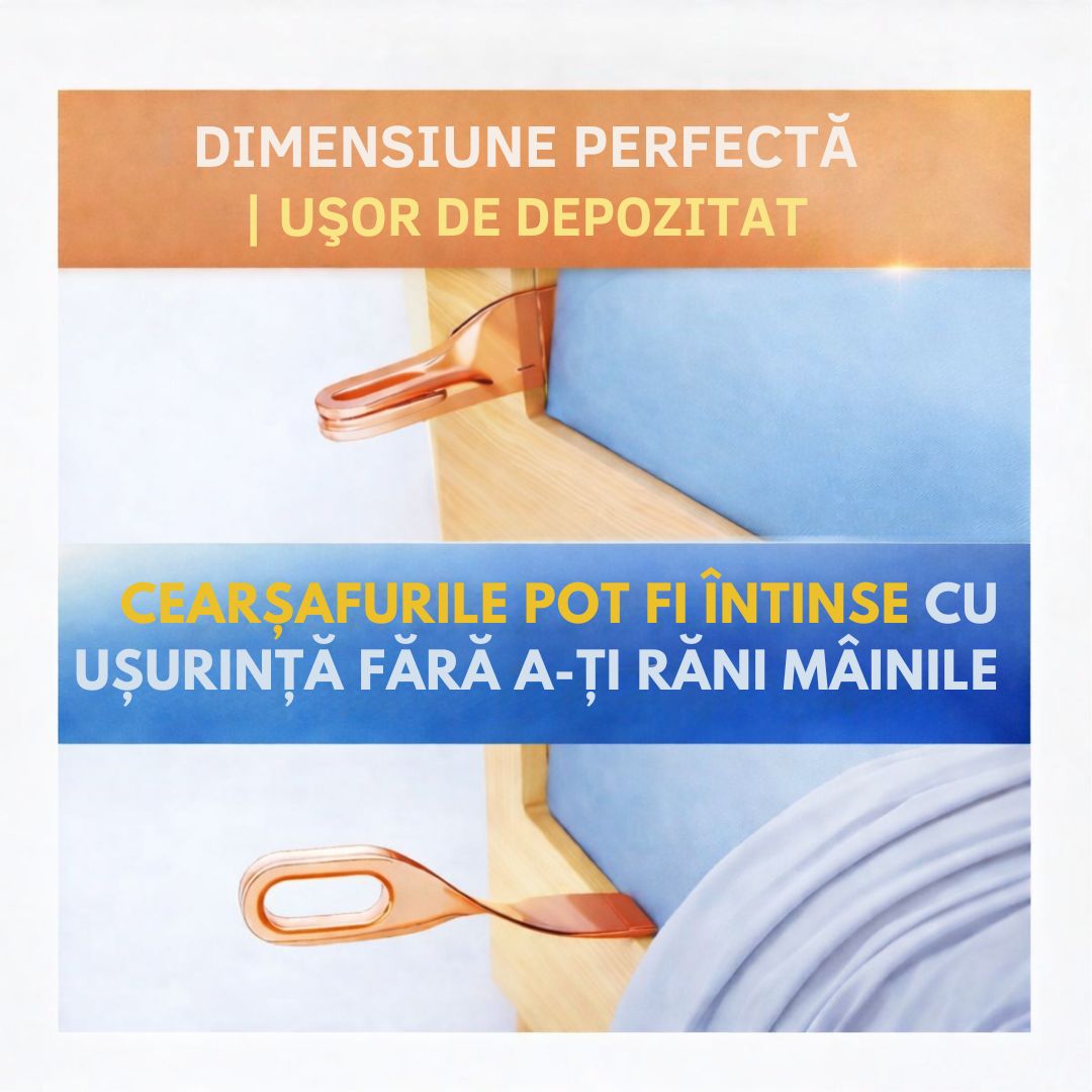 Dispozitiv pentru aranjarea patului