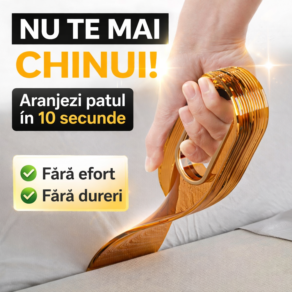 Dispozitiv pentru aranjarea patului