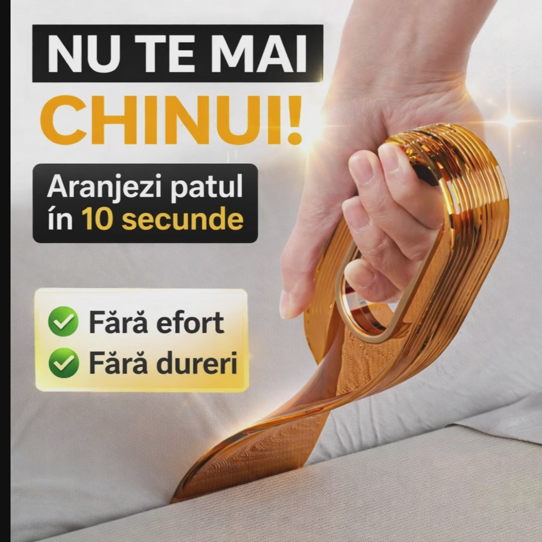 Dispozitiv pentru aranjarea patului